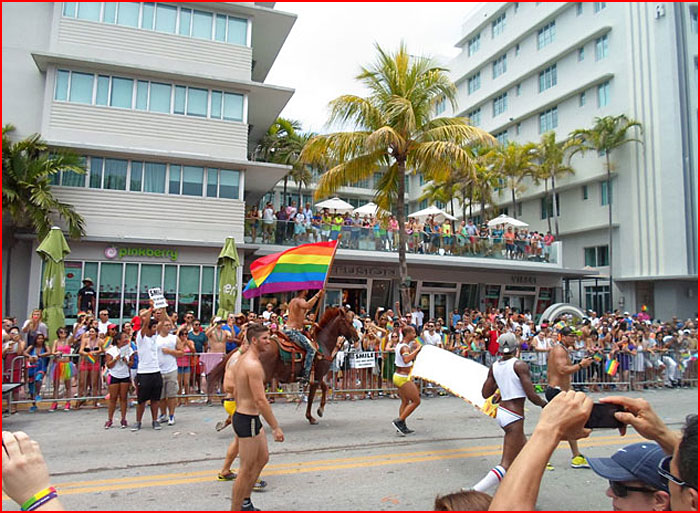 מצעד הגאווה במיאמי ביץ’ 2014