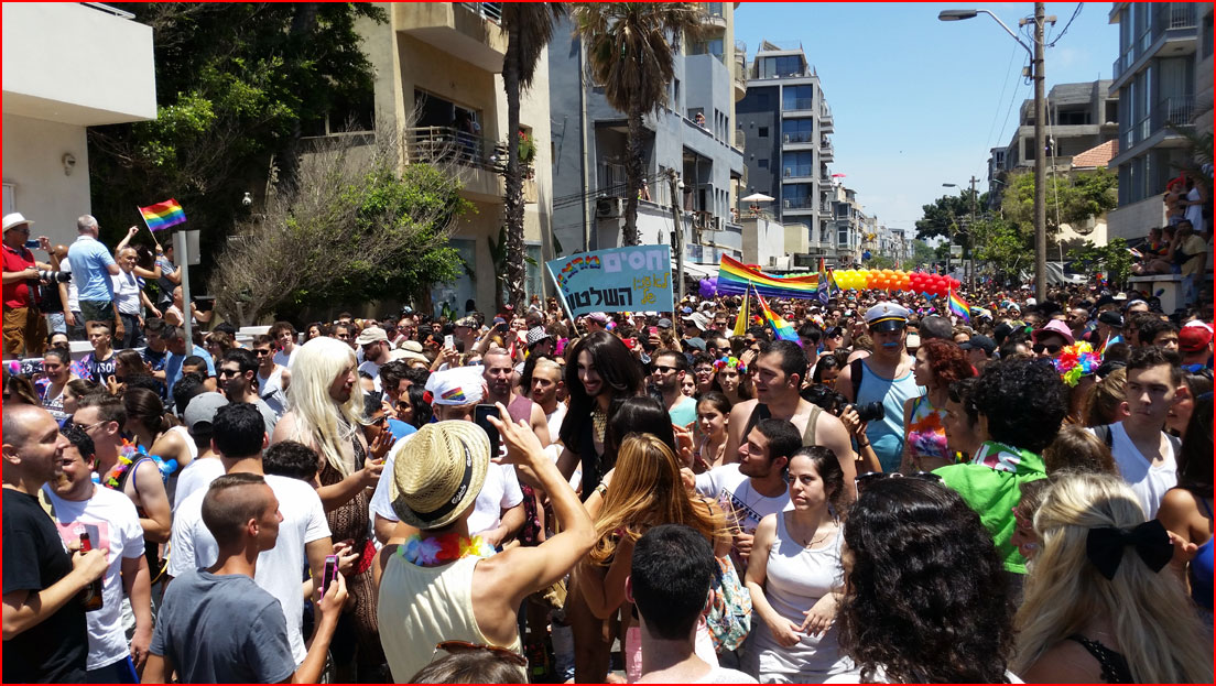 תמונות של היום ממצעד הגאווה בתל אביב