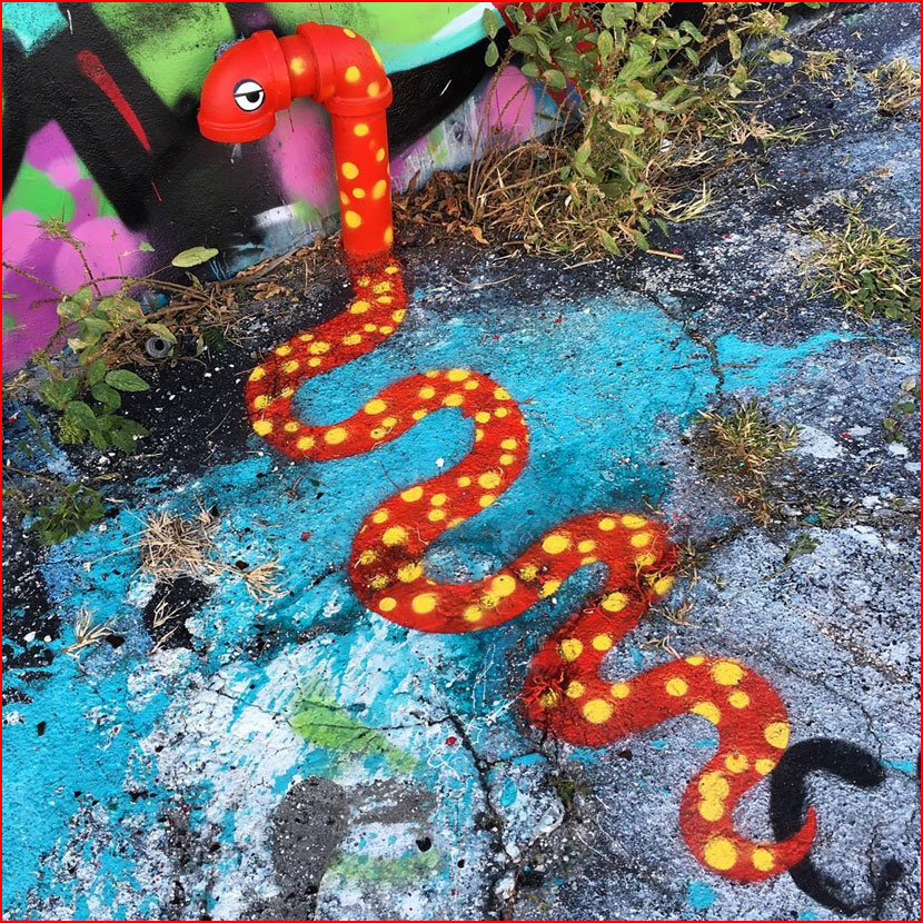 אומנות רחוב של טום בוב