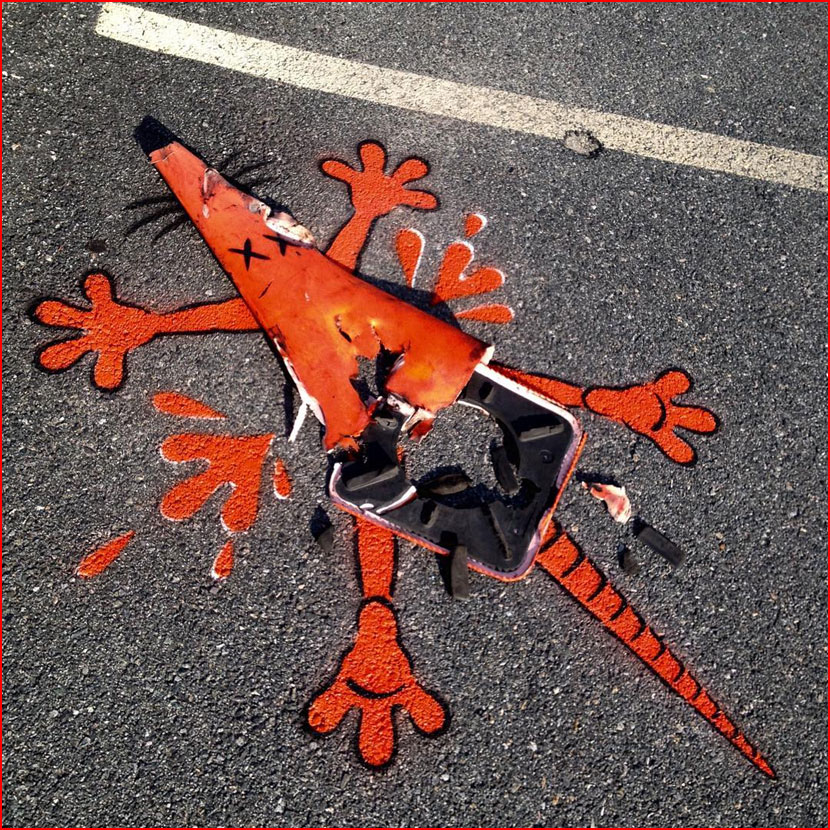 אומנות רחוב של טום בוב