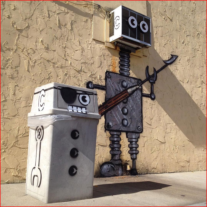 אומנות רחוב של טום בוב