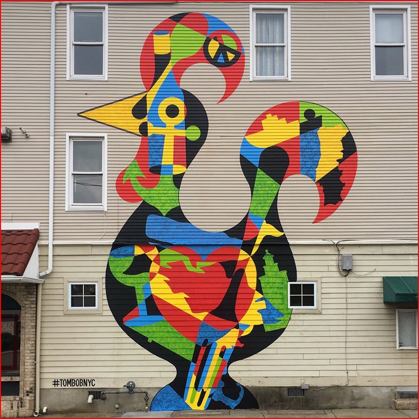 אומנות רחוב של טום בוב