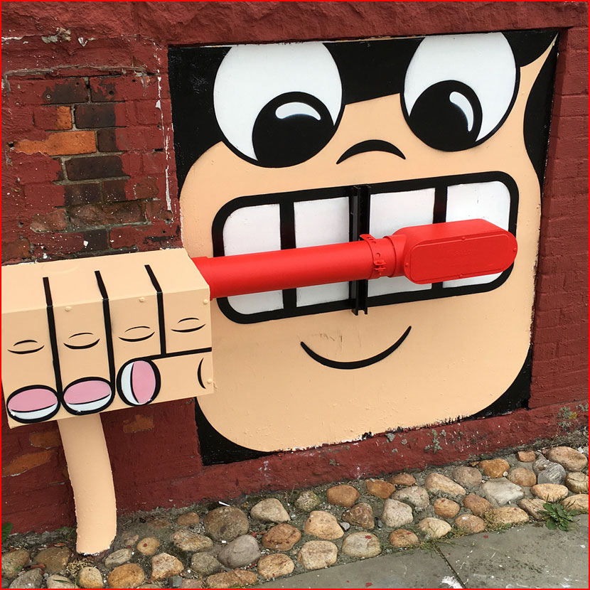 אומנות רחוב של טום בוב