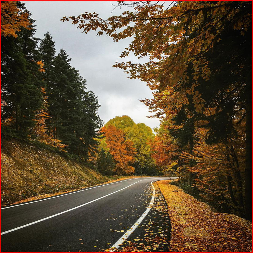 סתיו בתמונות של קומה צ&rsquo;וויק מטורקיה