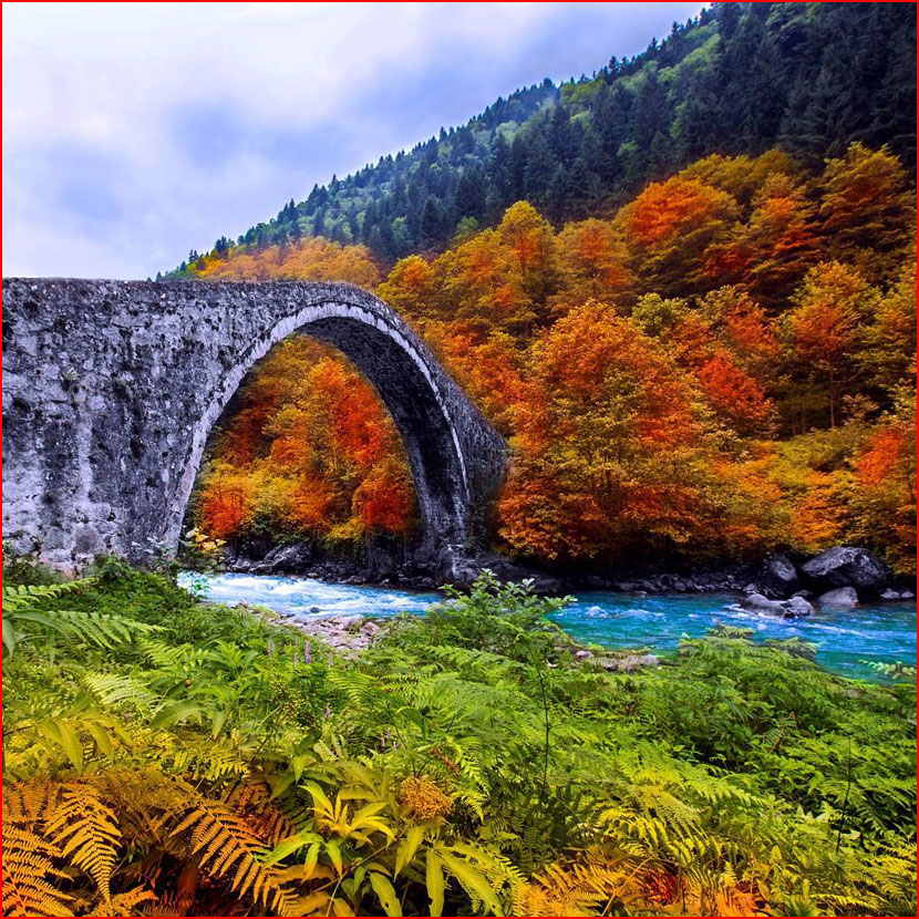 סתיו בתמונות של קומה צ&rsquo;וויק מטורקיה