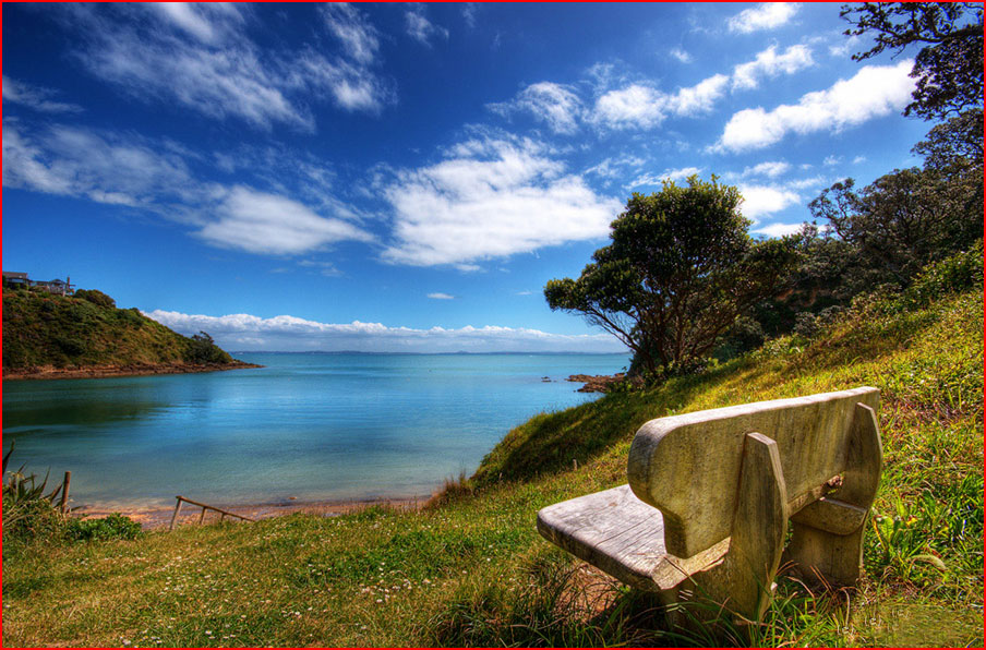 נופים יפים של ניו זילנד