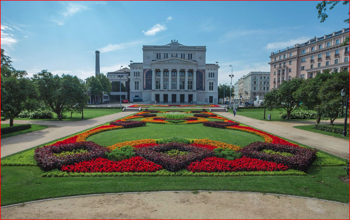 ריגה - בירתה של לטביה בקיץ