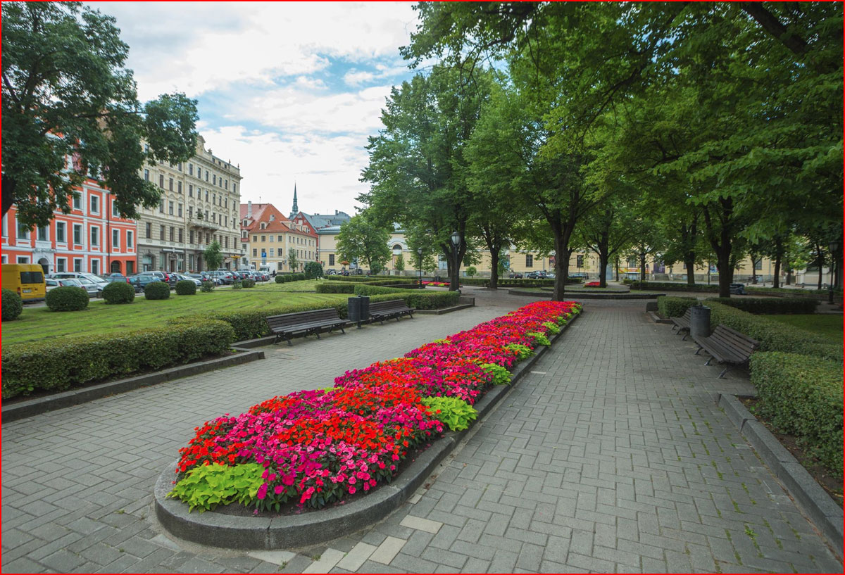 ריגה - בירתה של לטביה בקיץ