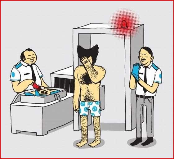 בדיקת ביטחון בשדה התעופה